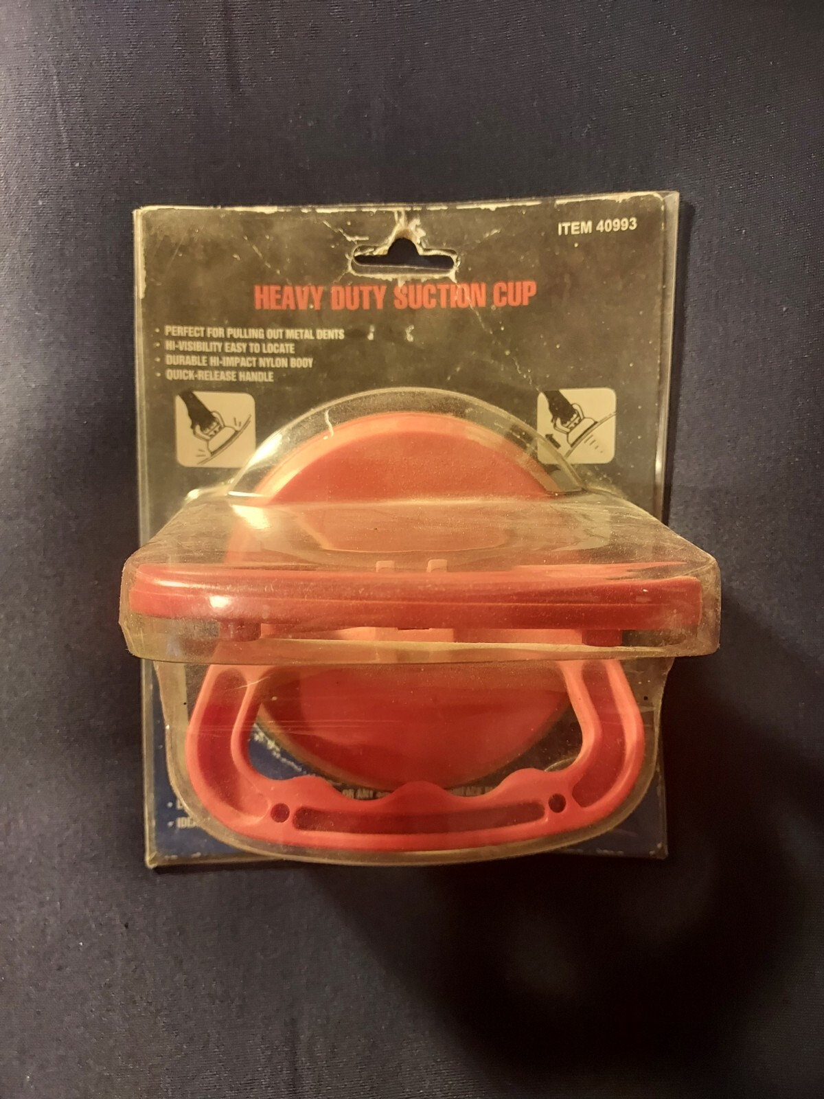 4.5″ SUCTION CUP GRIPPER LIFTER/PULLER gripper for Glass Metal Plastic 80 pound