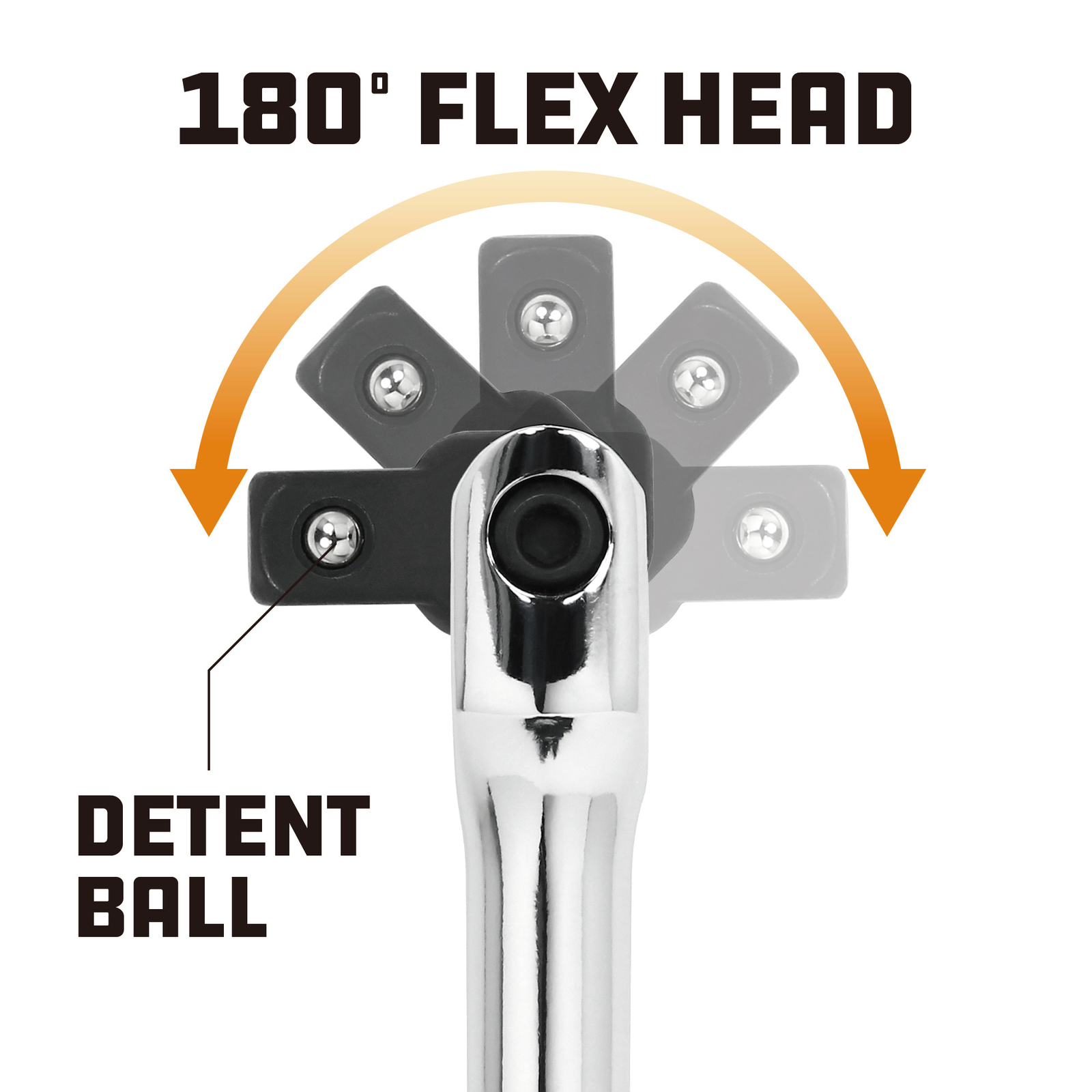 Powerbuilt 1/2 Inch Drive 24 Inch Flex Handle – 640854