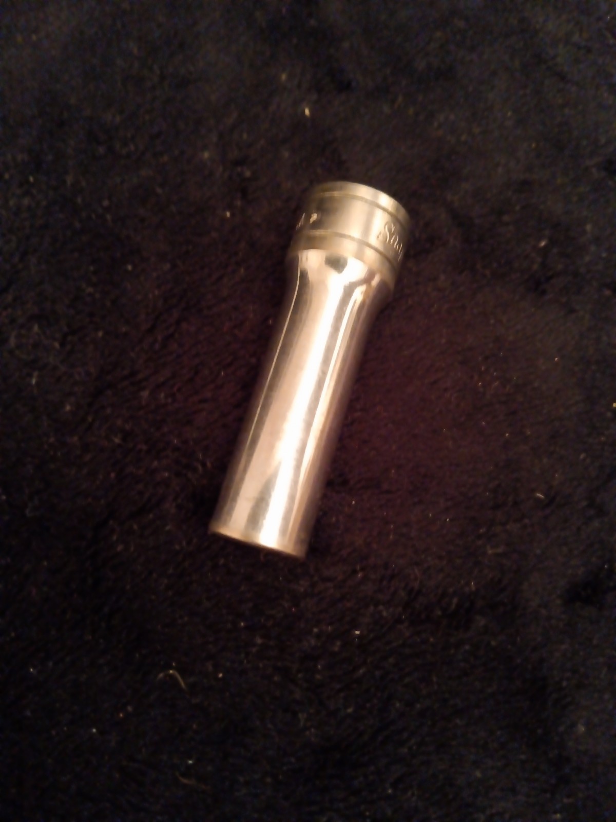 Snap On Tools Underline 3/8″ Deep Socket 3/8″ Drive 6 Point SFS121 Made in USA