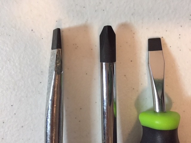 Monster Tools 3 PC Screwdriver Set Slotted 3/8″, Phillips PH3, Slotted Stubby