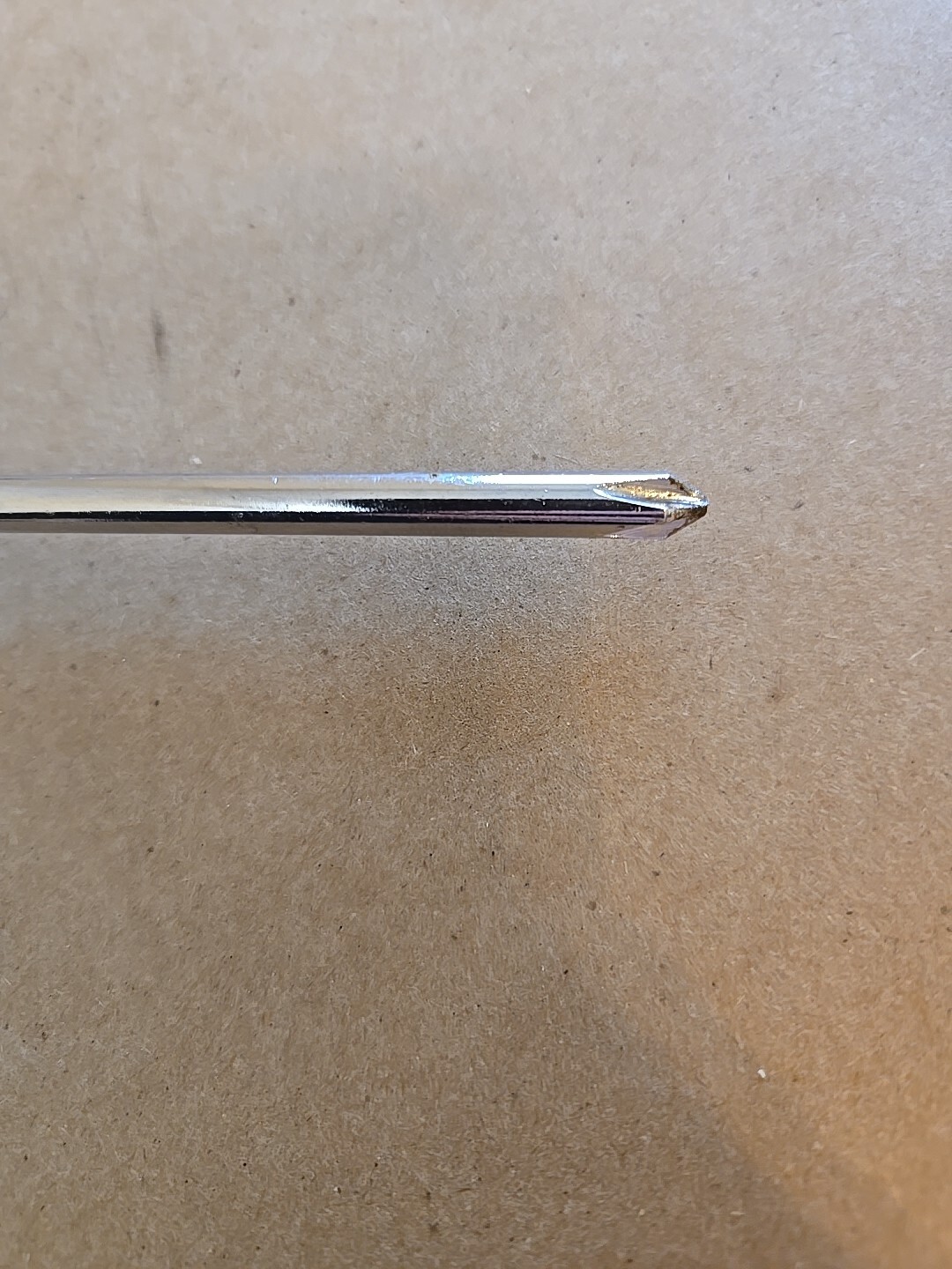 Pro Shop Phillips Flat Head Various Lengths & SizesChrome Screwdrivers Set Of 5