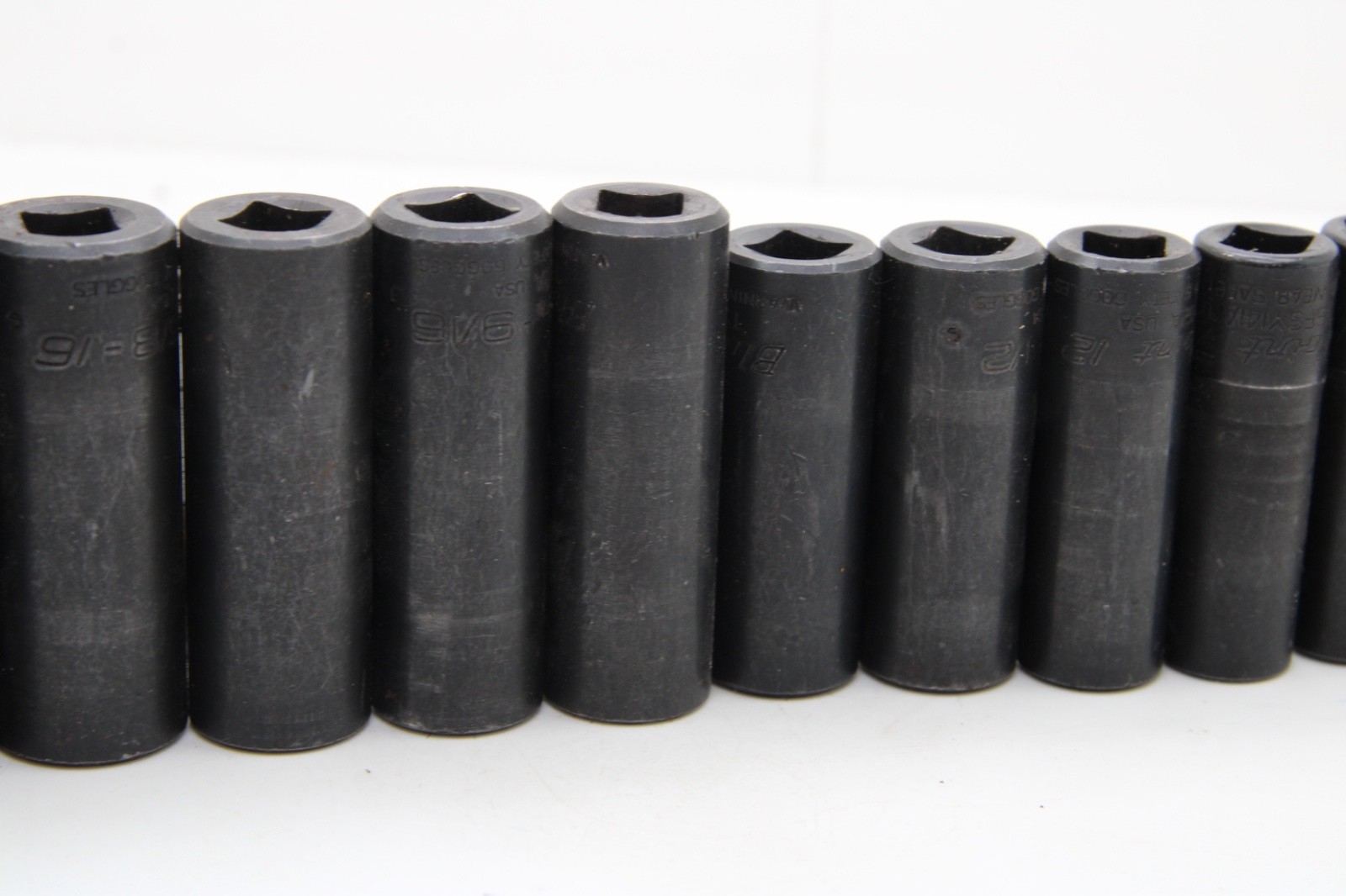 Blue-Point 213TSFSYA 10-17mm 3/8″ Drive DEEP Metric/SAE Twist Impact Socket Set