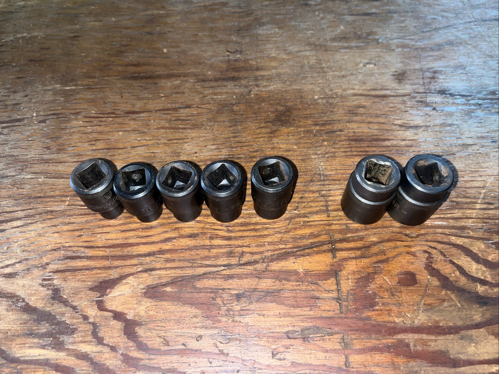 MAC VP6 6pt 1/2″ Drive Shallow Impact Socket Set 10-14, 18-19mm Set Of 7