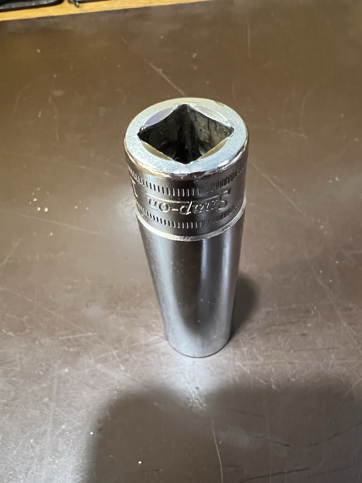SNAP-ON NEW TSM17 SOCKET 1/2″ DRIVE 17MM CLEARANCE LENGTH POLISHED CHROME USA