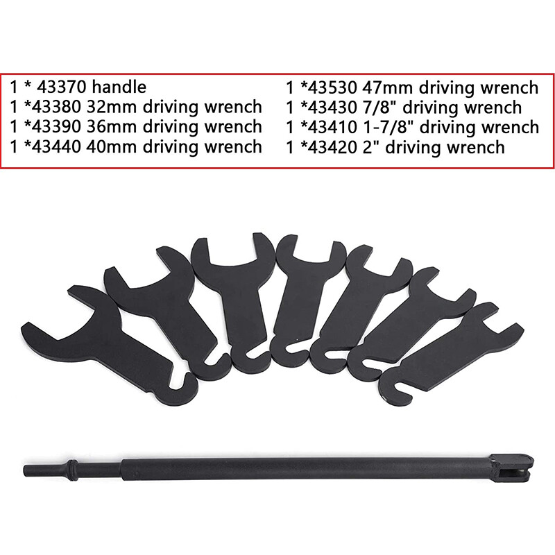 43300 Pneumatic Fan Clutch Wrench Removal Tool Kit Fit for Ford/GM/Chrysler/Jeep