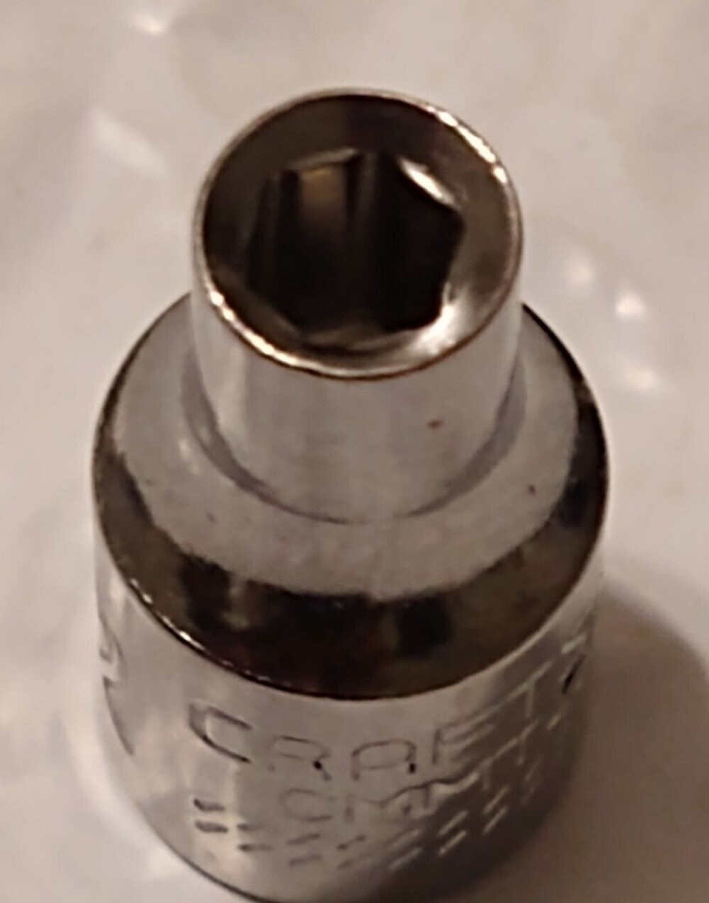 CRAFTSMAN TOOLS CMMT43481, 1/4″ DRIVE, 5/32″ SOCKET, SHALLOW, 6 POINT.