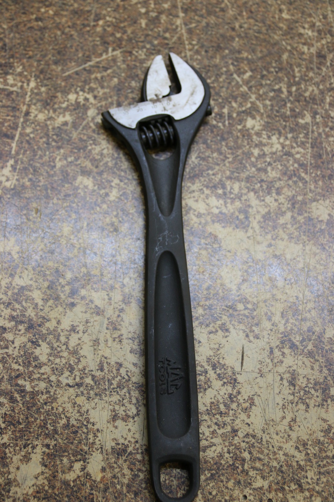 MAC TOOLS AJ12B 12″ Black Oxide Adjustable Wrench USA