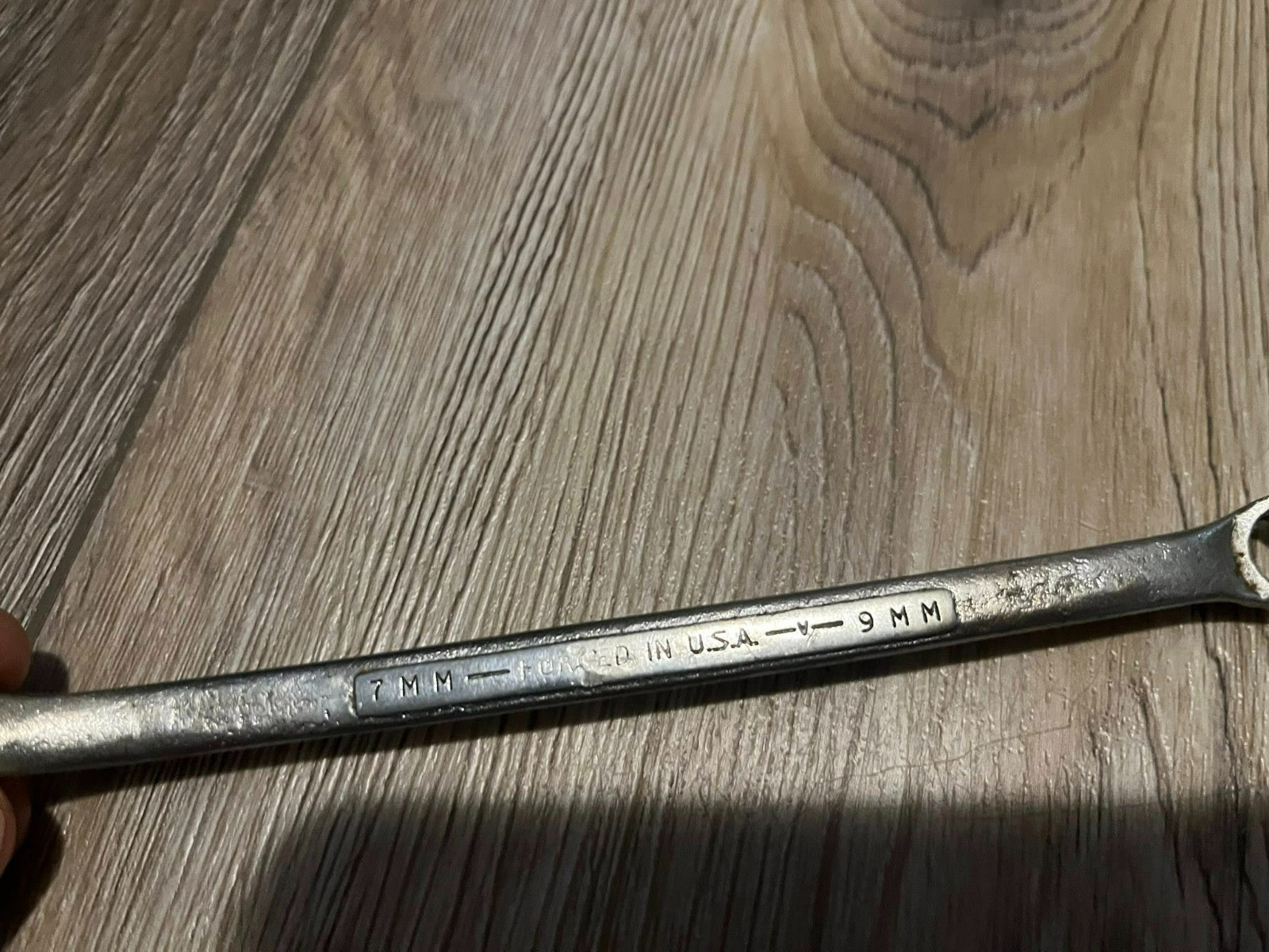 Vintage Craftsman Tools -V- 9mm x 11mm Metric Box End Wrench