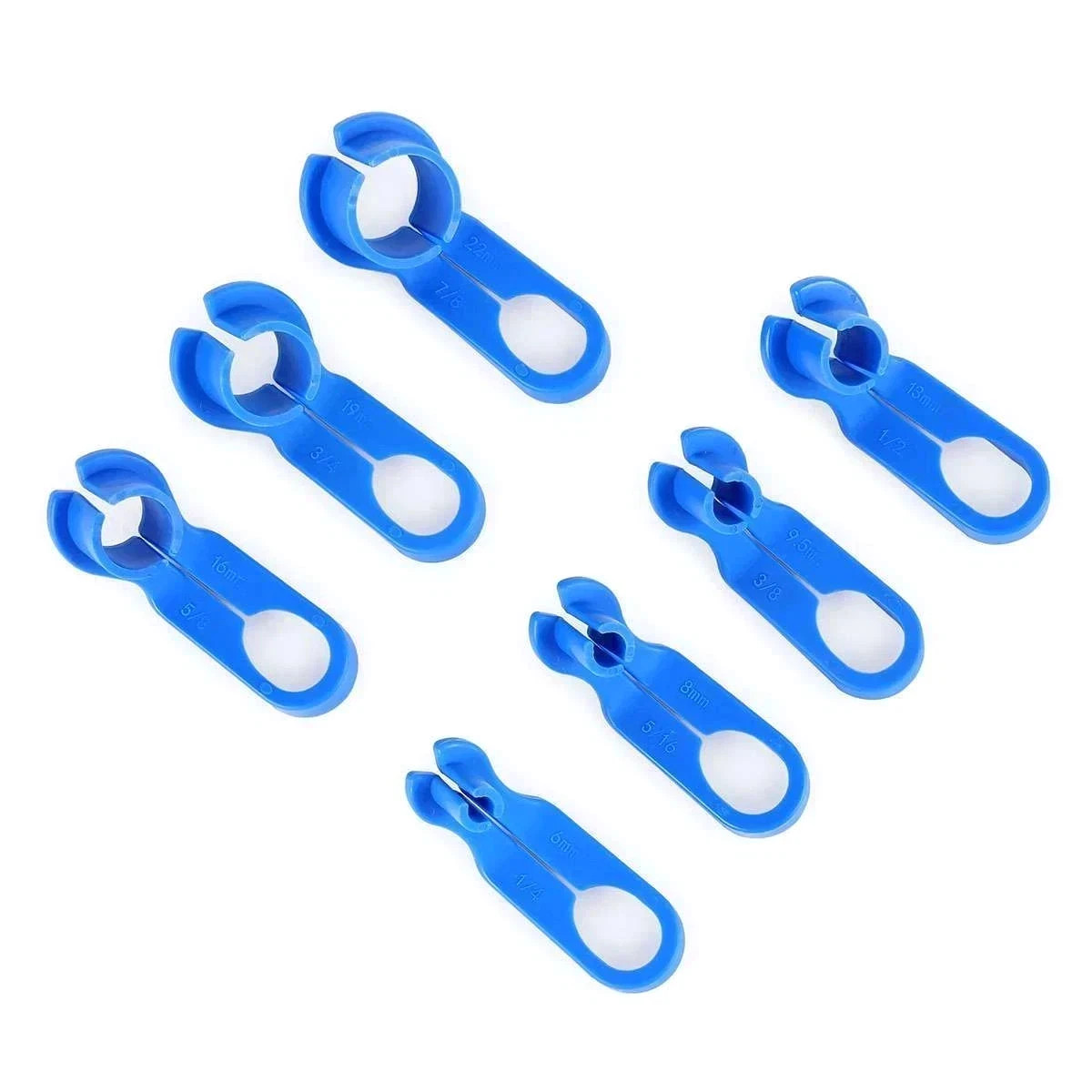 7Pcs Set Plastic Car AC Line Quick Disconnect Tool Fuel Line Removal Tool 7 Size