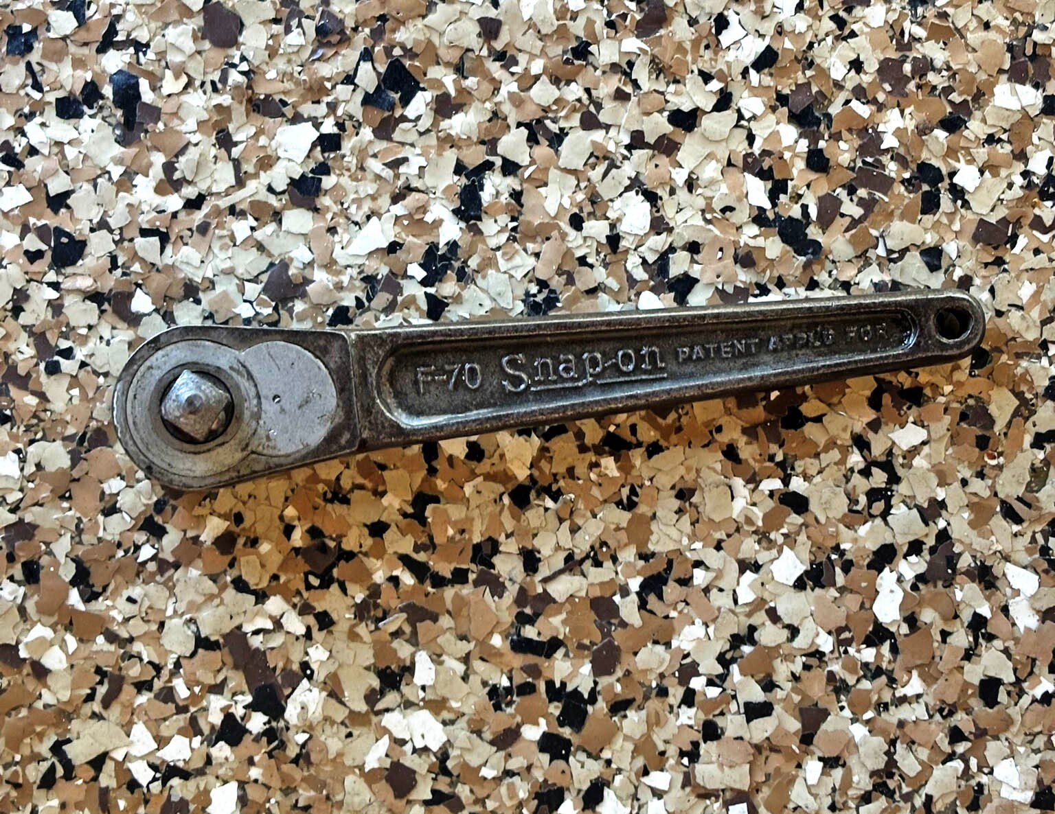 F 70 vintage snap on ratchet tool