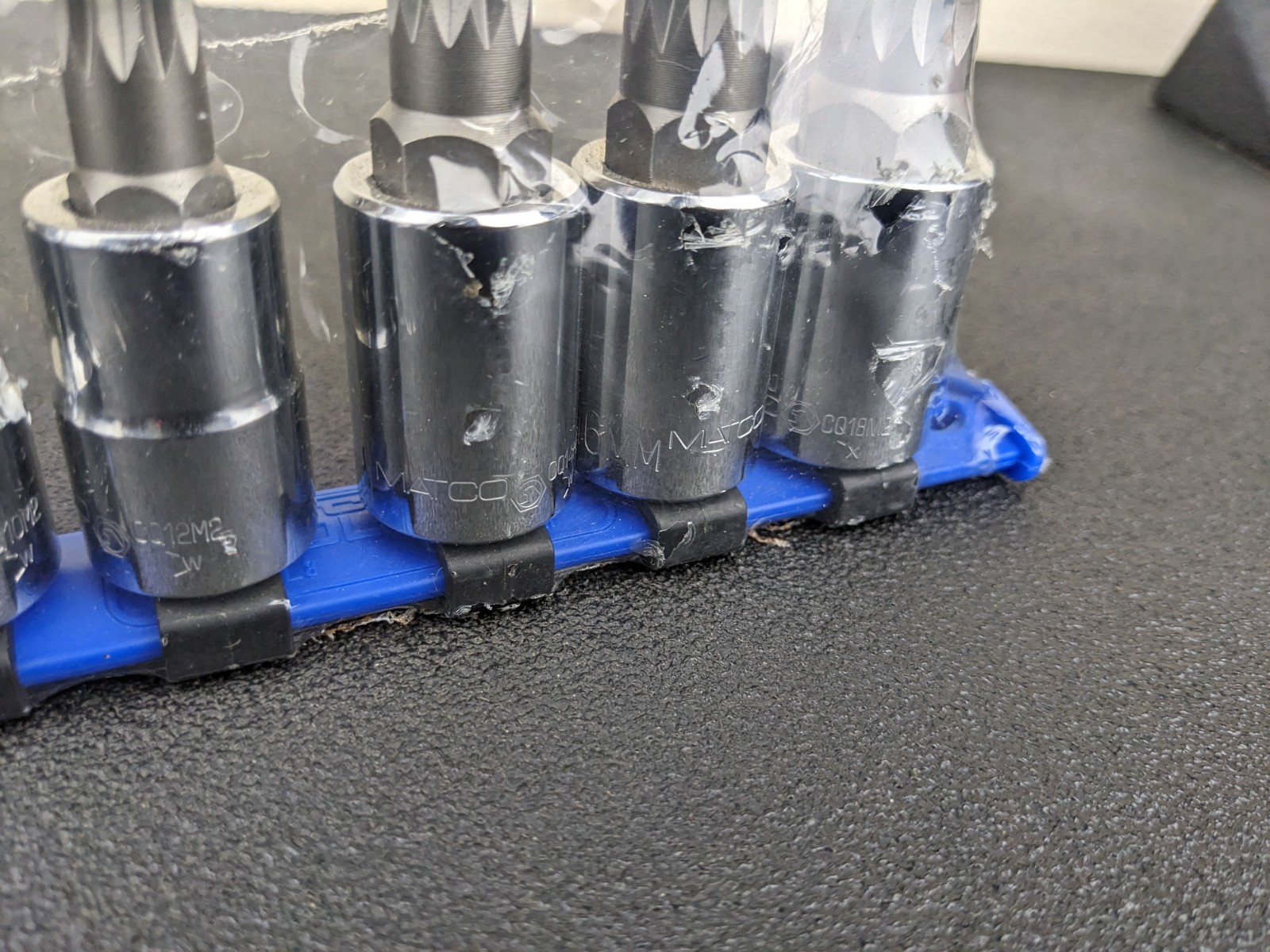 #bp106 Matco NEW USA SQM62R Metric Triple Square Socket Set 3/8” 1/2” Drive
