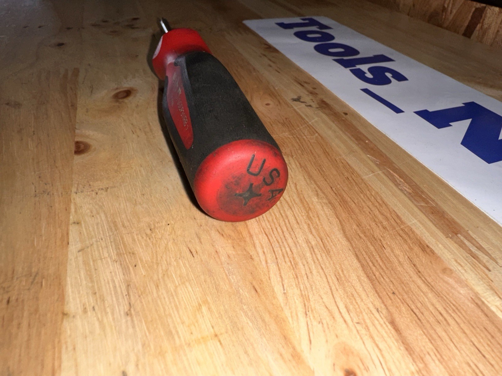 Snap-On Tools SGDP31IRB #1 Philips RED Soft Grip Standard Screwdriver