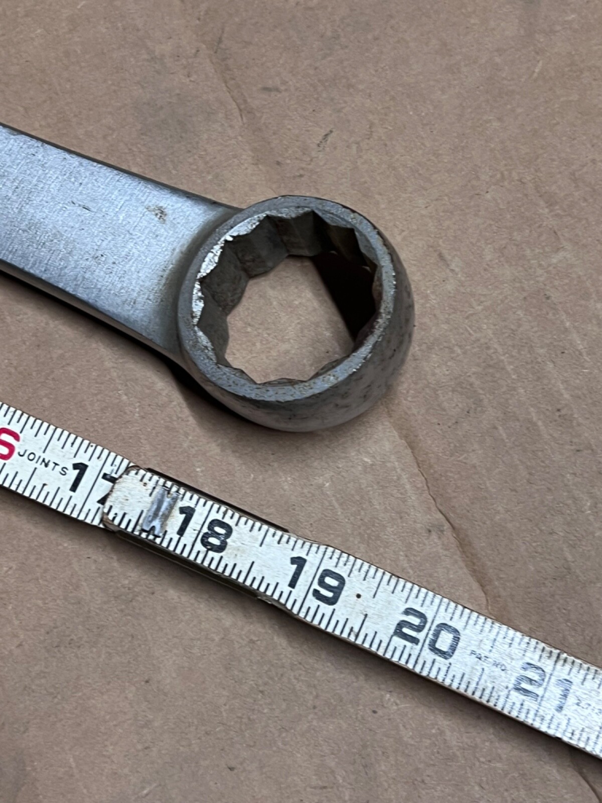 Snap-on Combination Wrench 1-3/8″ 12 Point OEX44 Box Tool Mechanic Diesel SAE