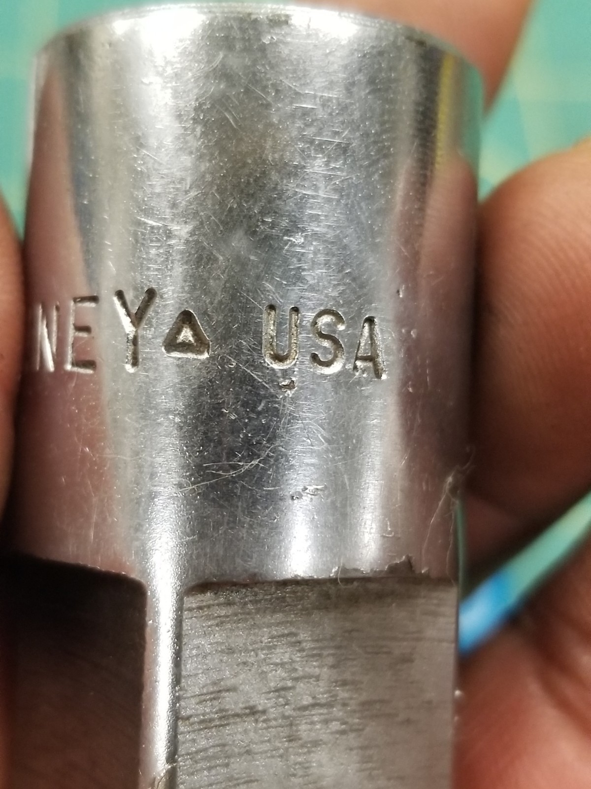Bonney 4298 USA 1/2″ F to 3/4″ M Drive Socket Adapter Vintage