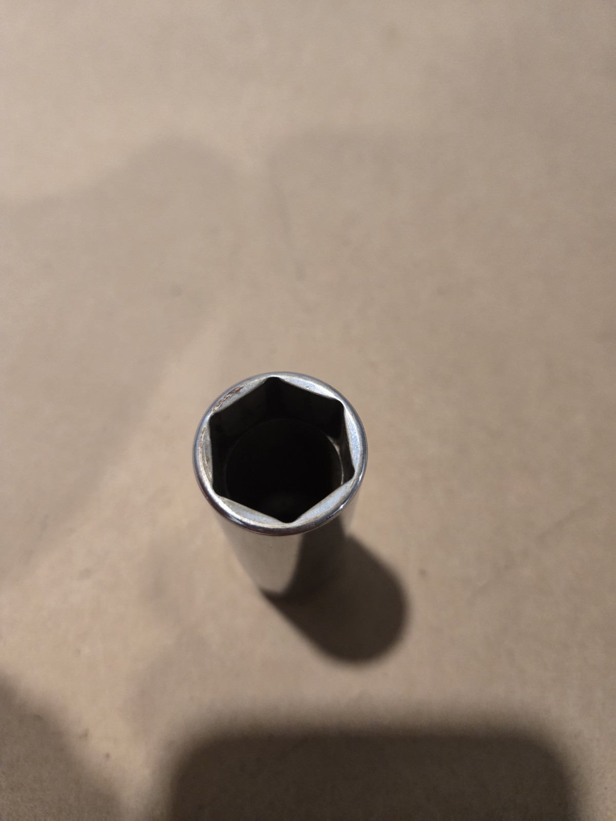Snap On 3/8″ Drive 19MM 6PT Metric Deep Chrome Socket USA SFSM19