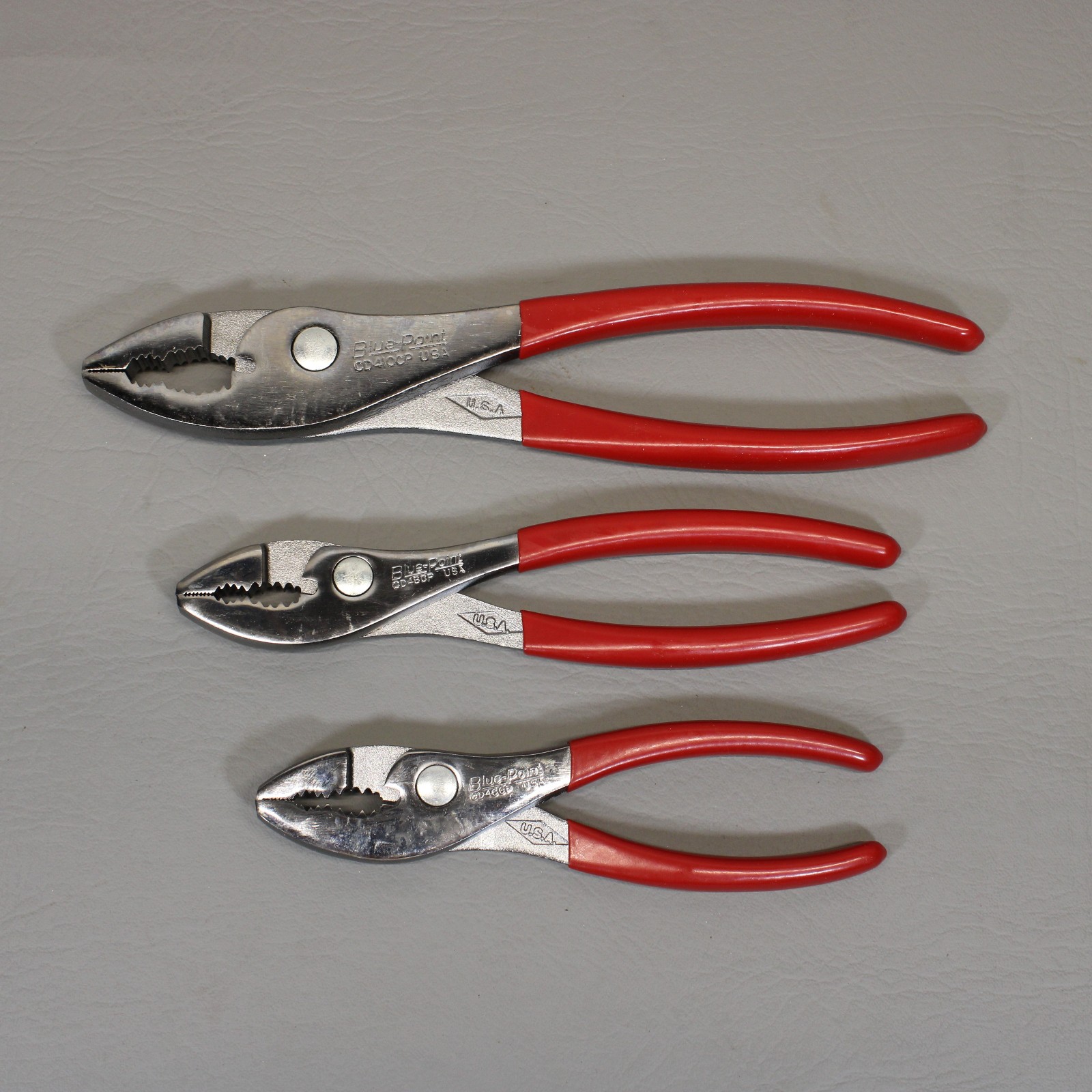 New Blue Point USA 3pc Slip-Joint Plier Set CD30 6″, 8″, 10″