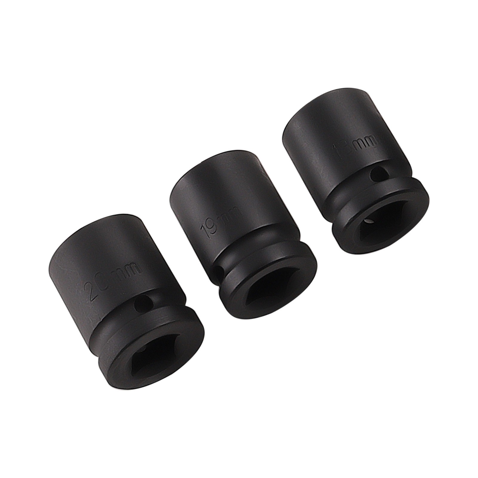 35* 1/2″ Deep Impact Socket Set Drive 8mm-32mm Metric Garage Sae With Case Tool