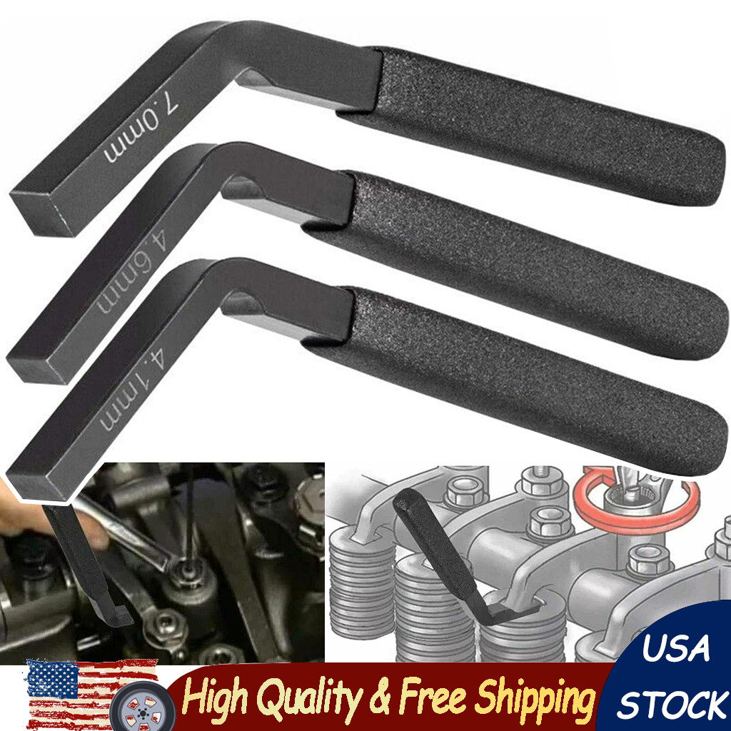 for DD13 DD15 DD16 Jake Brake Feeler Gauge Engine Brake Adjustment Tool Set 3pcs