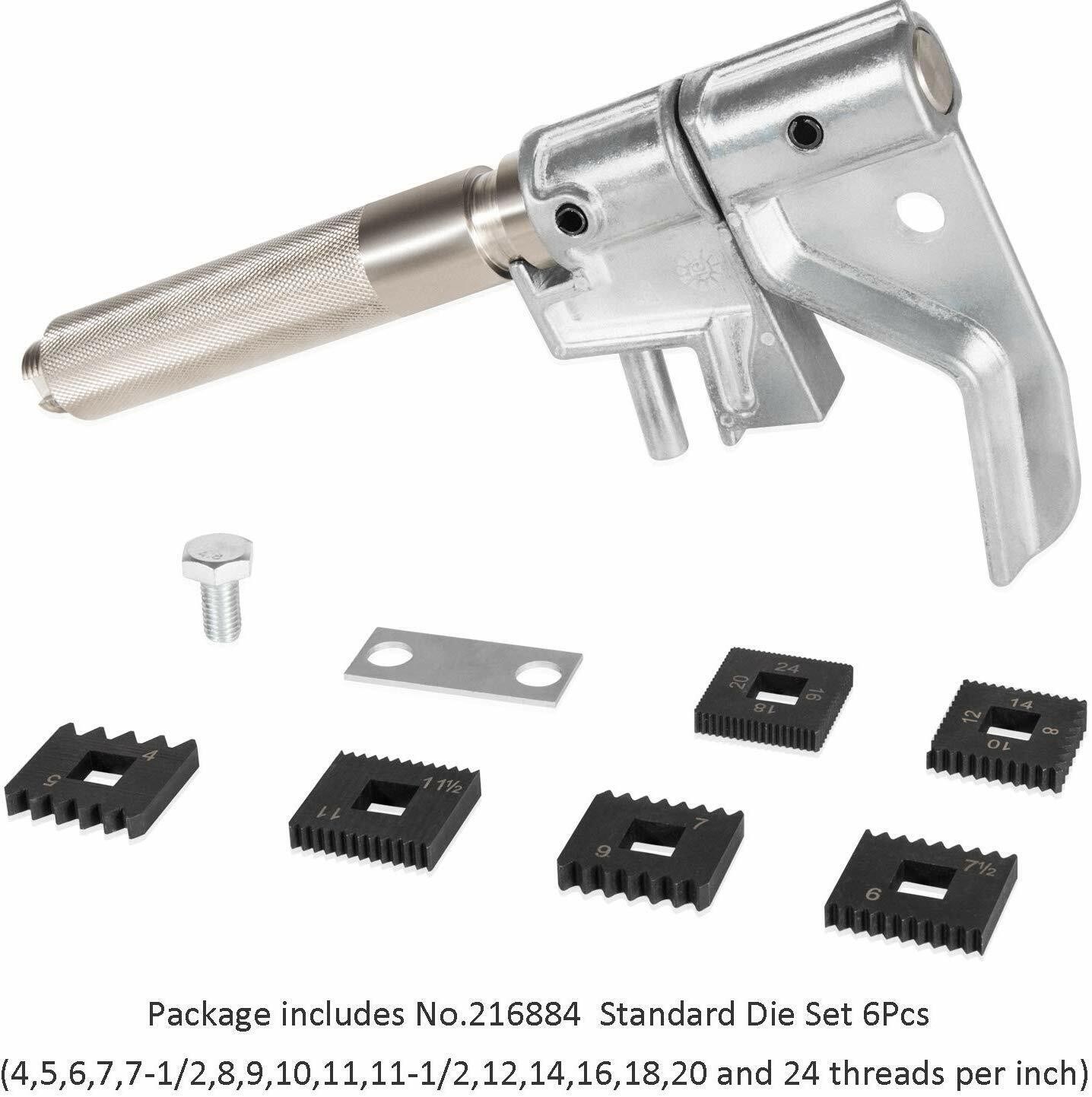 For OTC 7402 Universal Outside Thread Chaser Repair Tool & 202817 Metric Die Set