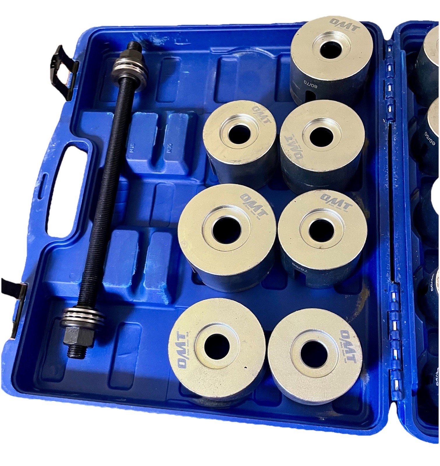Bushing Press Kit, 21 pc Pull and Press Sleeve Kit for Most LCV HGV Engine Cars