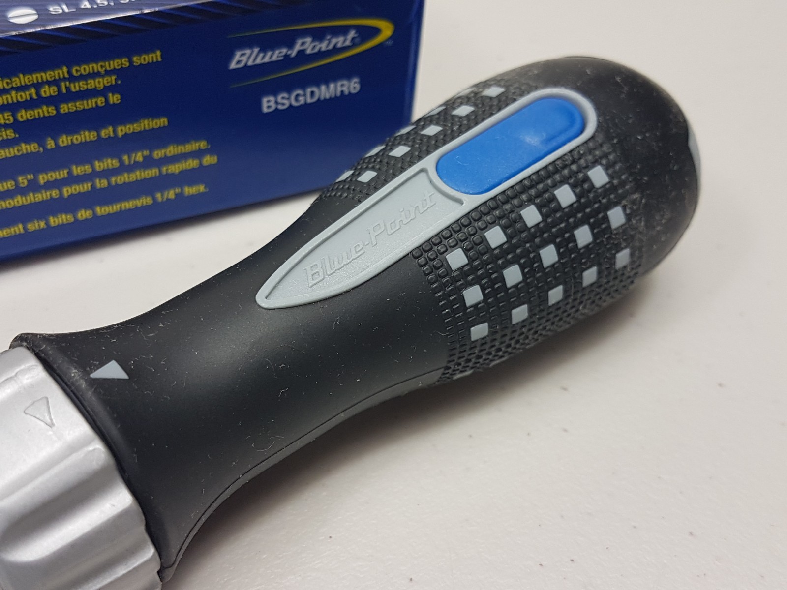 Blue Point Ratchet Screwdriver with Bits – As sold by Snap On.
