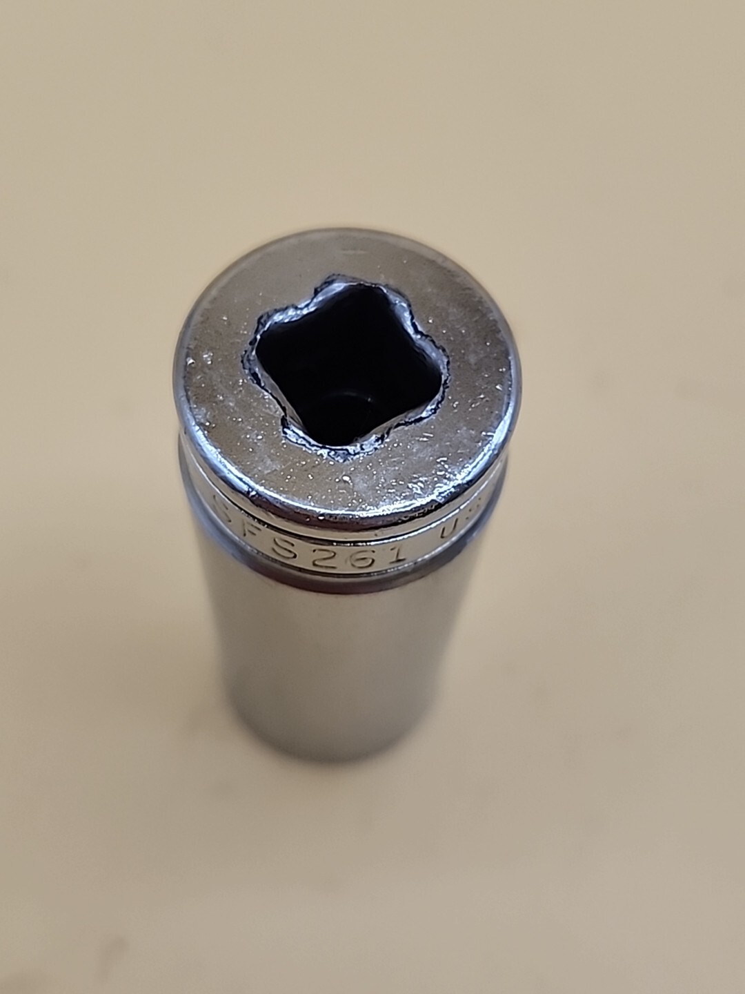 Snap-on Tools SFS261 3/8″ 6 Point Drive SAE Chrome 13/16″ Deep Socket USA