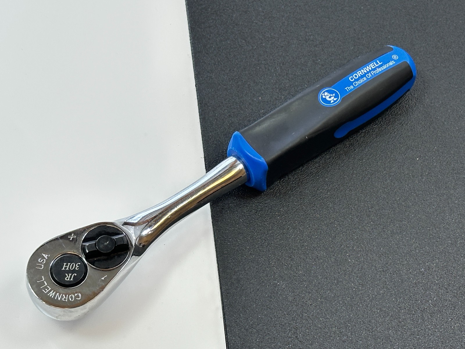 NEW Cornwell Tools USA (NOS) JR30H 3/8″ Drive CLASSIC Square Soft Grip Ratchet