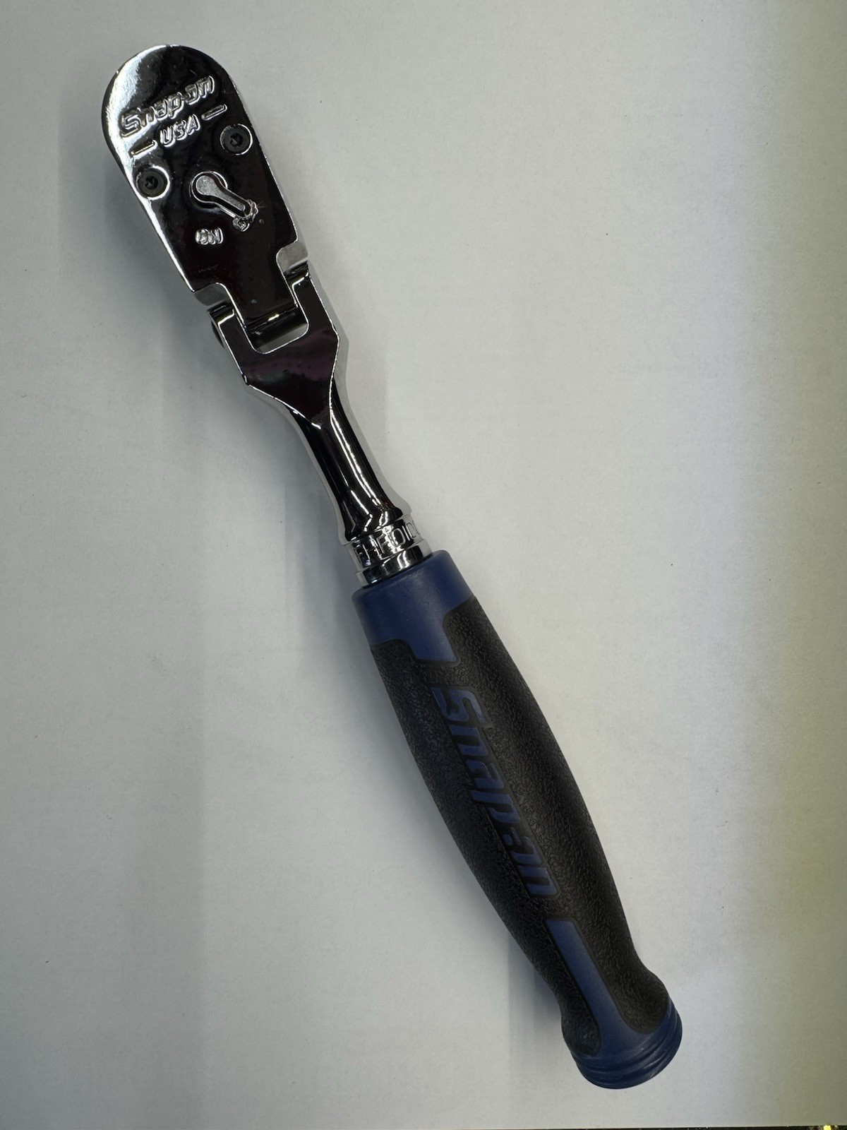*Brand New* Snap On 3/8 Drive Cynergy Flex Head Ratchet Power Blue FHF100MB