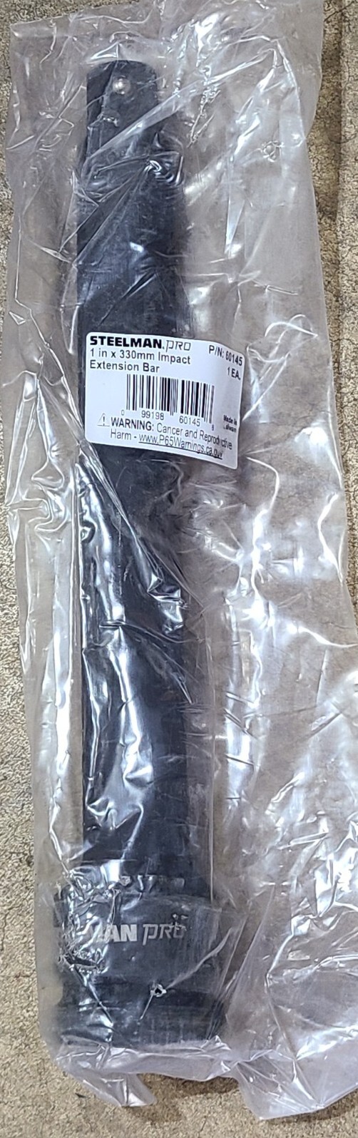 Steelman Pro 1″ Drive x 330mm Impact Extension 60145