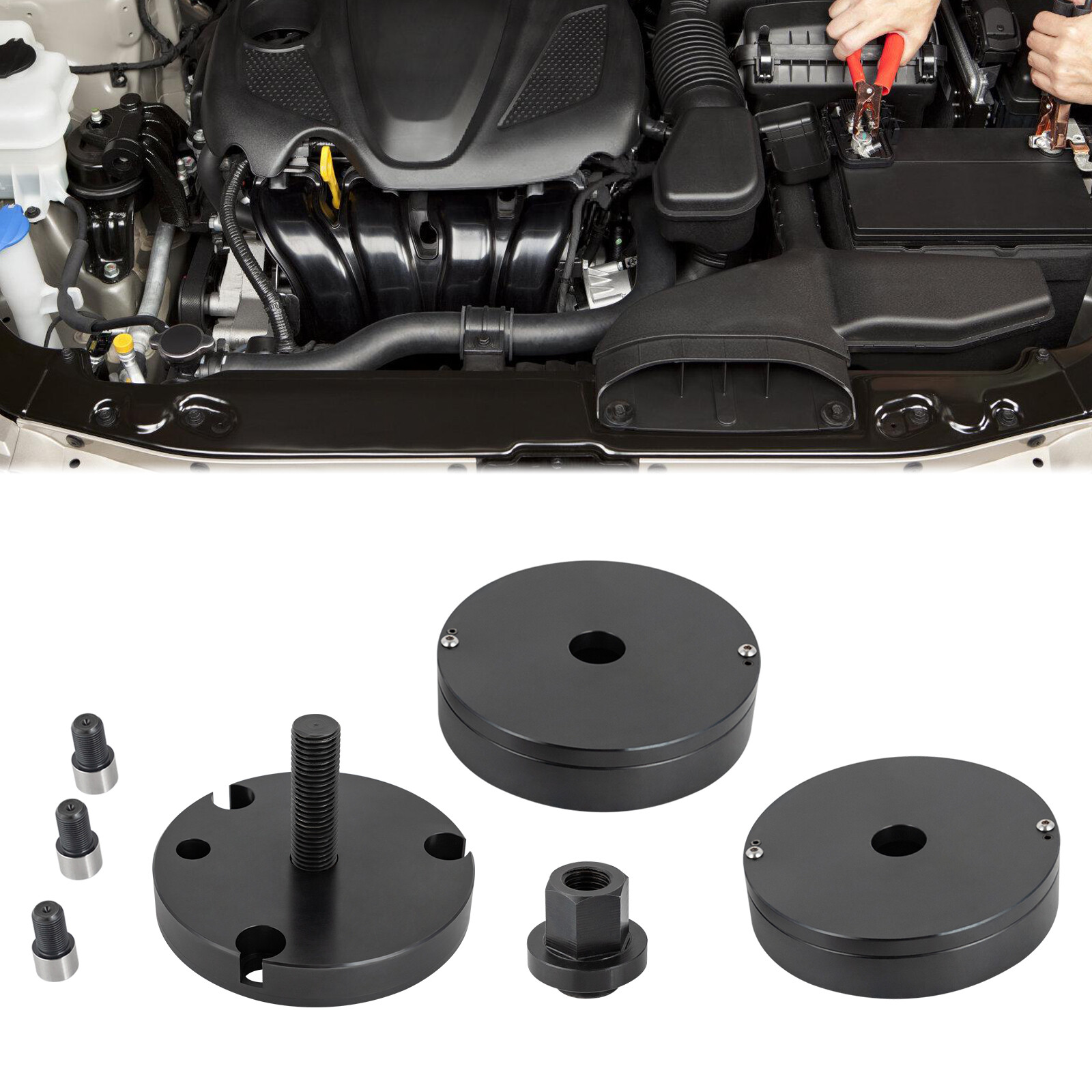 Seal/Wear Sleeve Locator Installer Kit Front & Rear Crankshaft Installation Tool