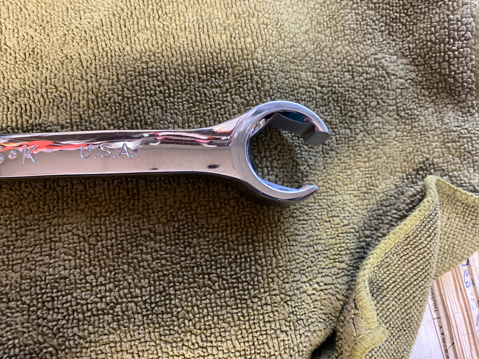 SK Tools, 3/4″ x 1″ Flare Nut Double end Line Wrench 6 PT. Part #69957 – USA