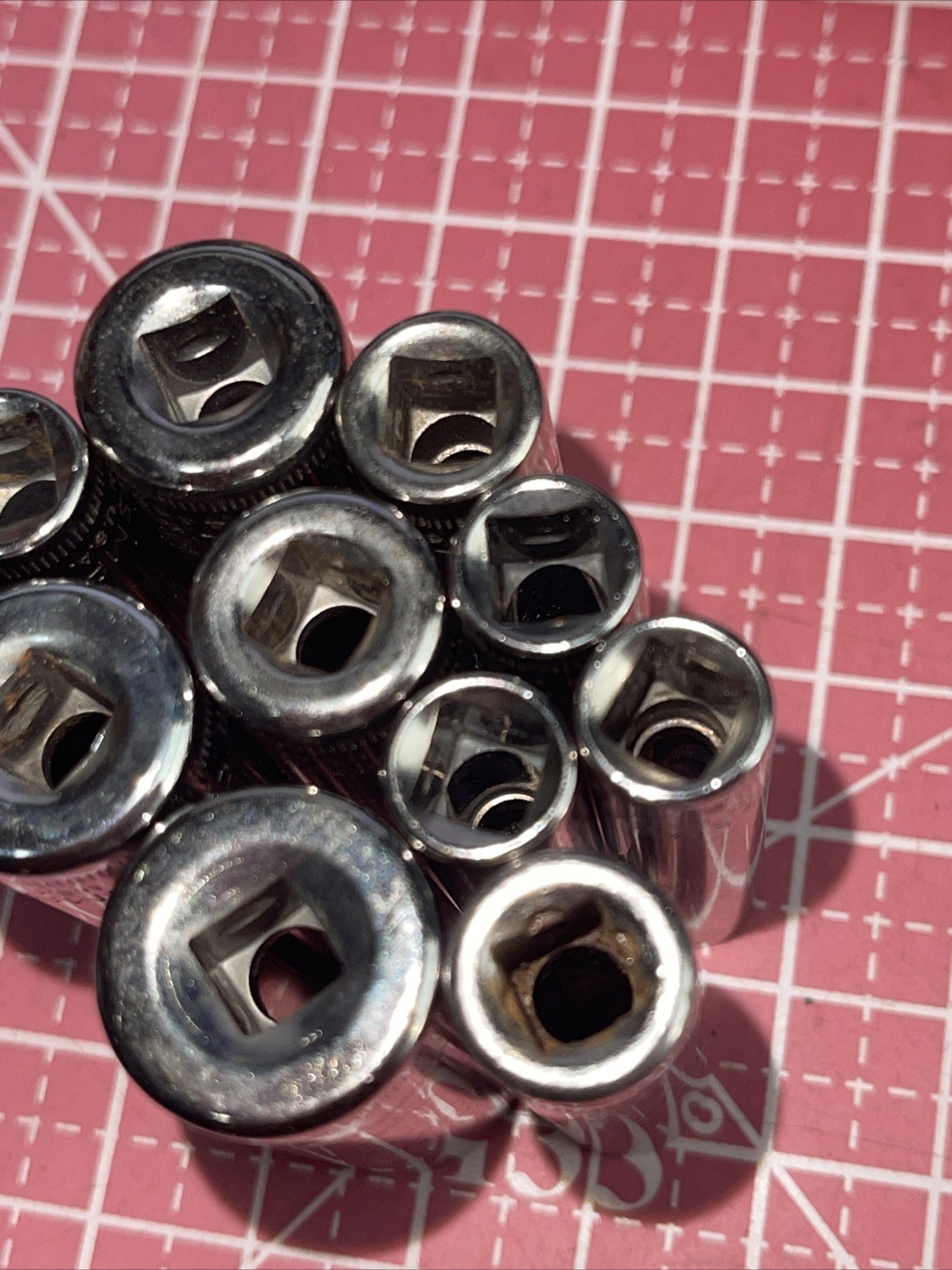 Craftsman USA INV G Series 11 Piece MM Metric 1/4 Drive 6 Point Deep Socket Set