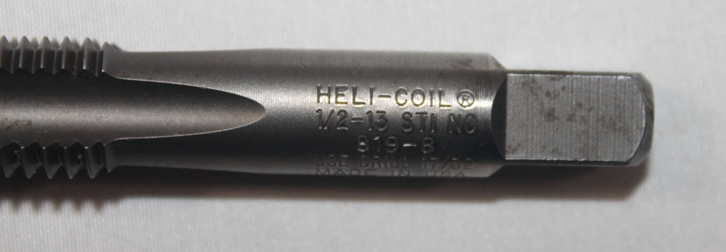 Heli‑Coil Thread Repair Kit 1/2-13 UNC Tap Tool Inserts Preowned USA Complete