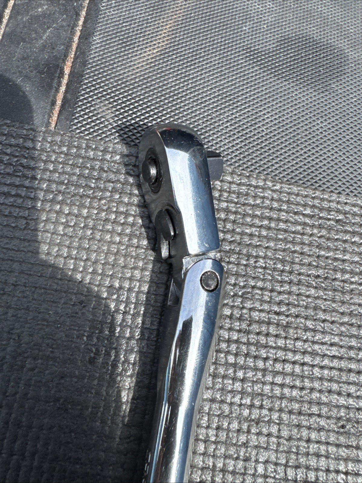 Sears Craftsman 12″ Flex Head Ratchet 3/8″ Drive Black 44836 Stickered USA Nos