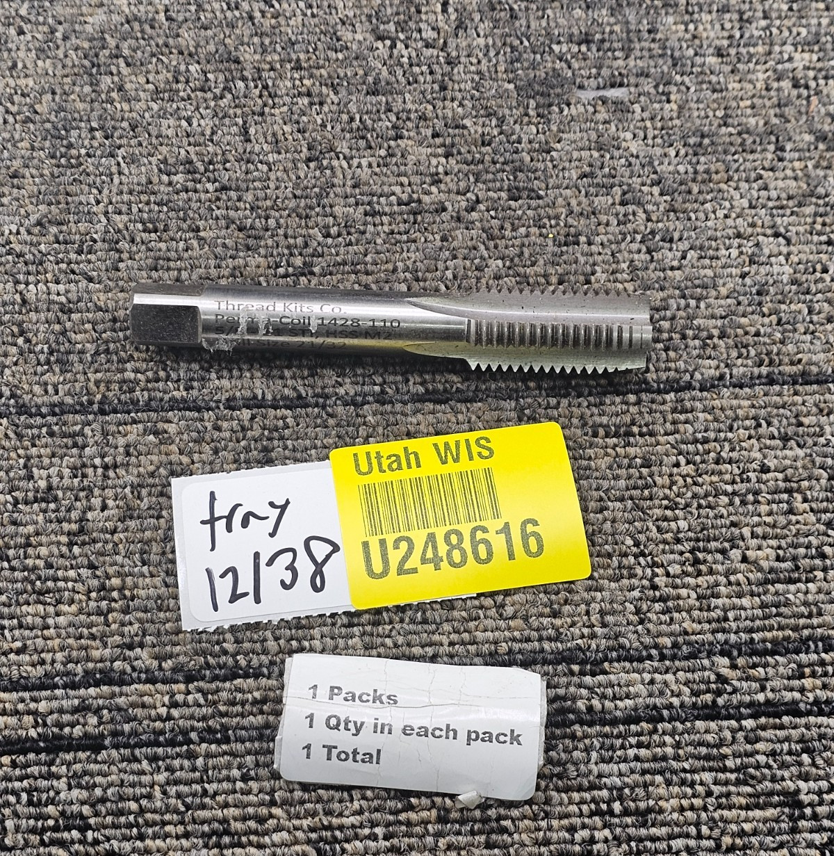 PERMA-COIL 1428-110: 5/8-11 NC STI / Screw Thread Insert Tap 4-Flute HSS M2