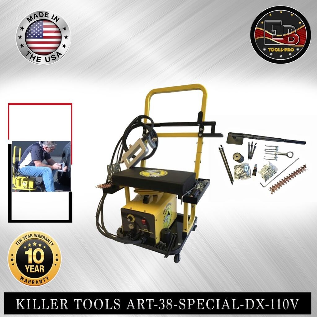 Killer Tools ART38 Special Deluxe-110V Shark Dent Removal System W / Cart Seat