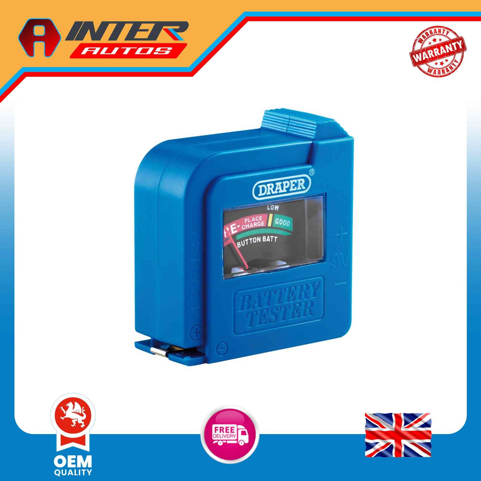 Draper Universal Battery Tester 10209