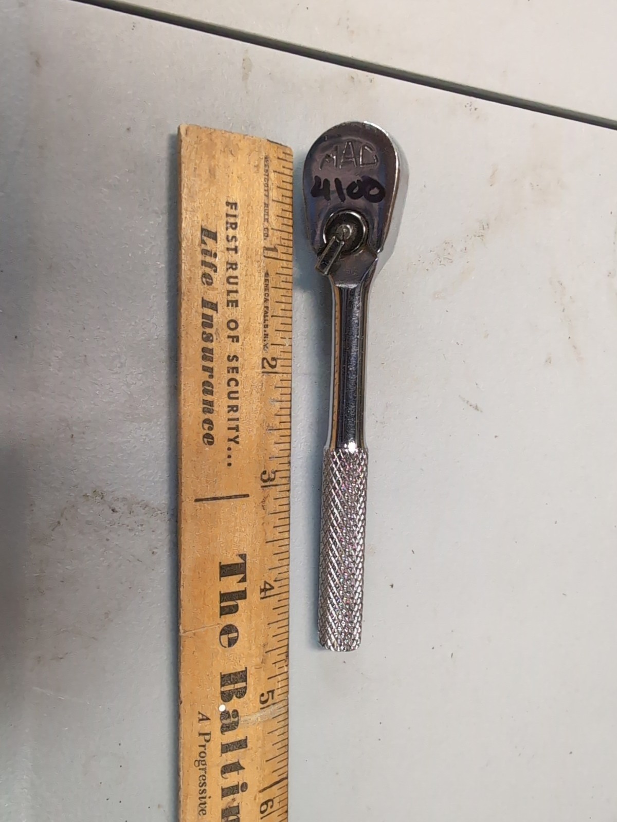 Mac Tools 1/4” Ratchet 5 Inches Long Mr5 Usa