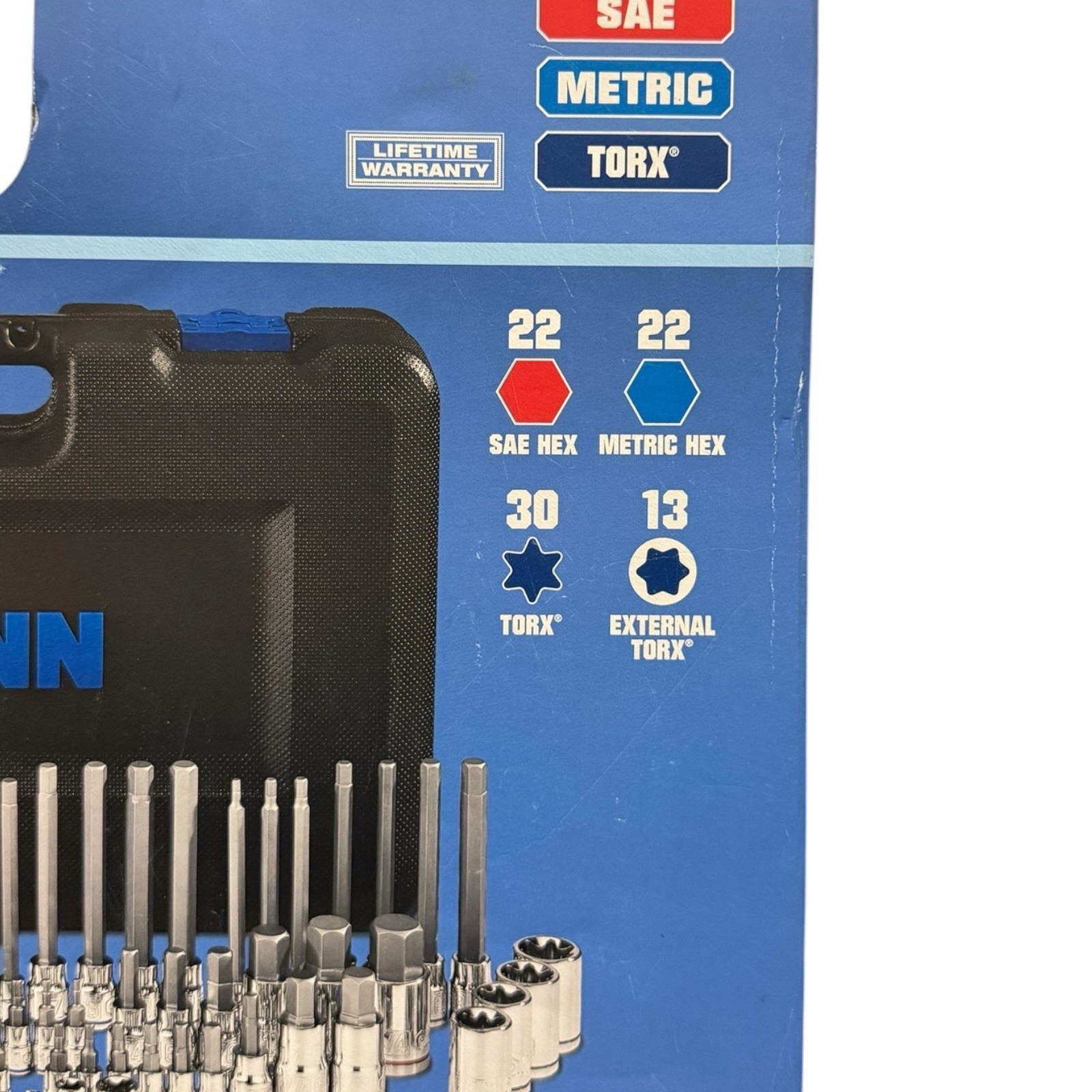 QUINN 87 Pc Master Bit Socket Set Professional Mechanics Tool Kit New Sealed
