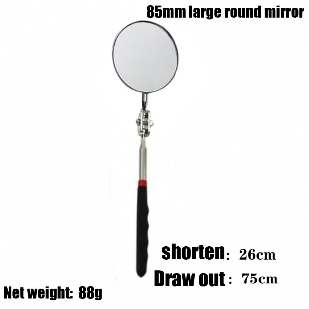 Extending Inspection Mirror Telescopic Swivel Car Mechanic Folding Tool DIY