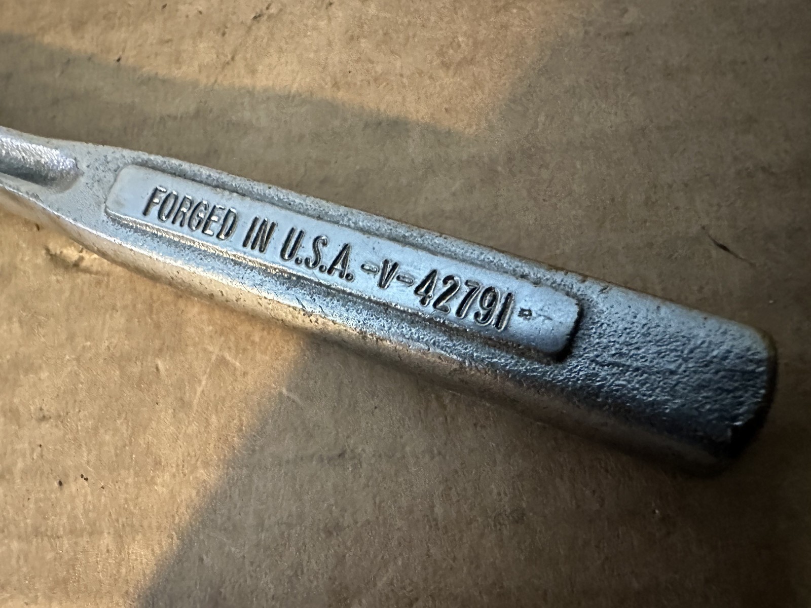 VINTAGE CRAFTSMAN -V- 42791 3/8″ DRIVE FLEX HEAD QUICK RELEASE RATCHET USA