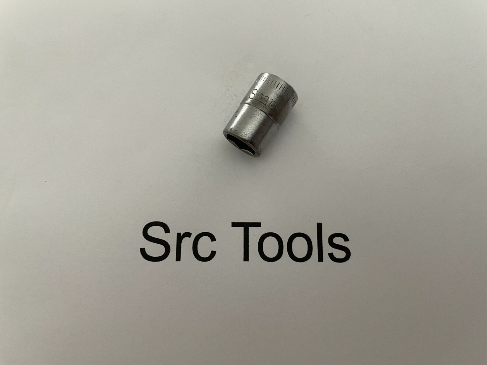 *RARE 1934* Snap-On Tools USA 9/32″ Drive 3/8″ SAE 6pt Midget Chrome Socket M-12