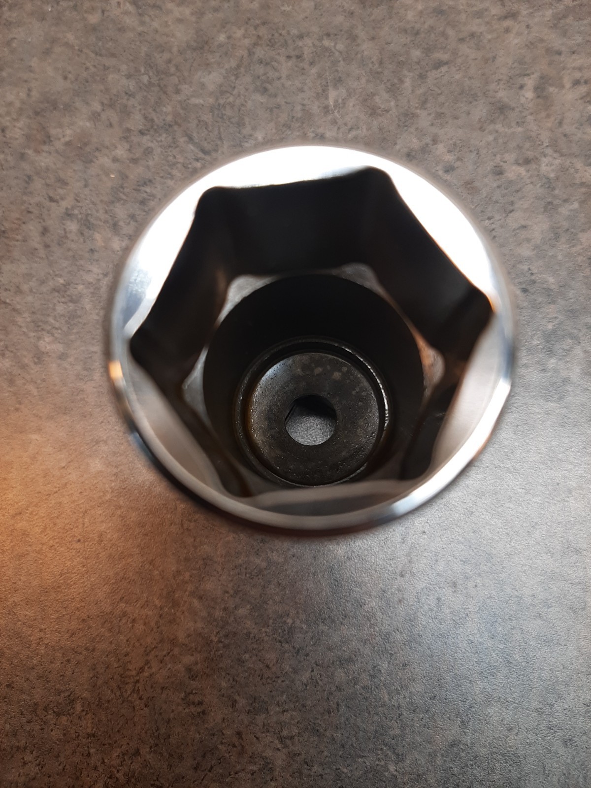 NEW SNAP ON 15/16 DEEP CHROME SOCKET 6 POINT 3/8 DR. NO. SFS301