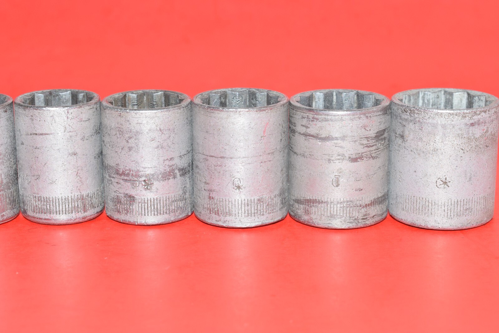 RARE COLLECTIBLE Snap-On 1/2″ Drive 1930 – 1931 Captive Plug Ratchet Socket Set