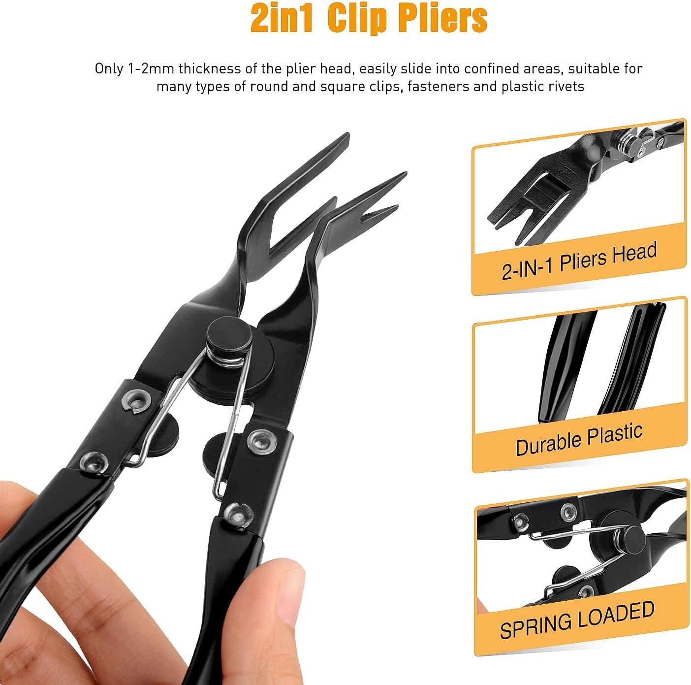 Auto Trim Removal Tool Set 3Pcs No Scratch Pry Tool Kit with Storage Bag for …