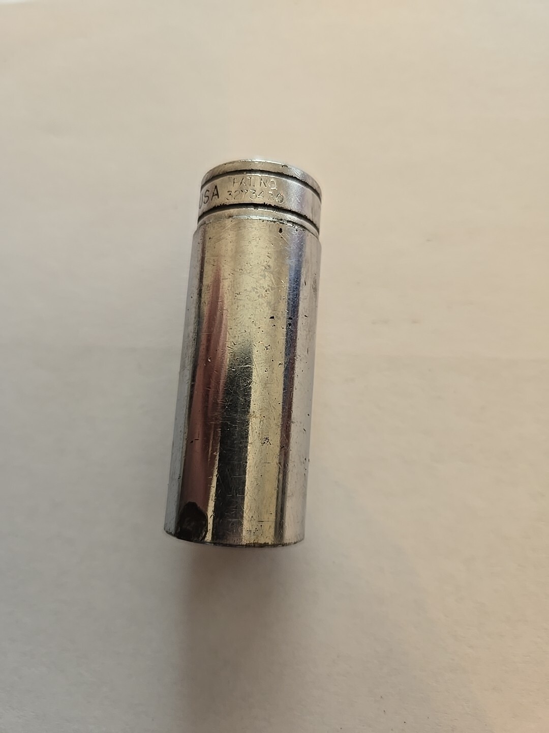 Snap On 3/8″ Drive 3/4″ 6PT SAE Deep Chrome Socket Worn SFS241