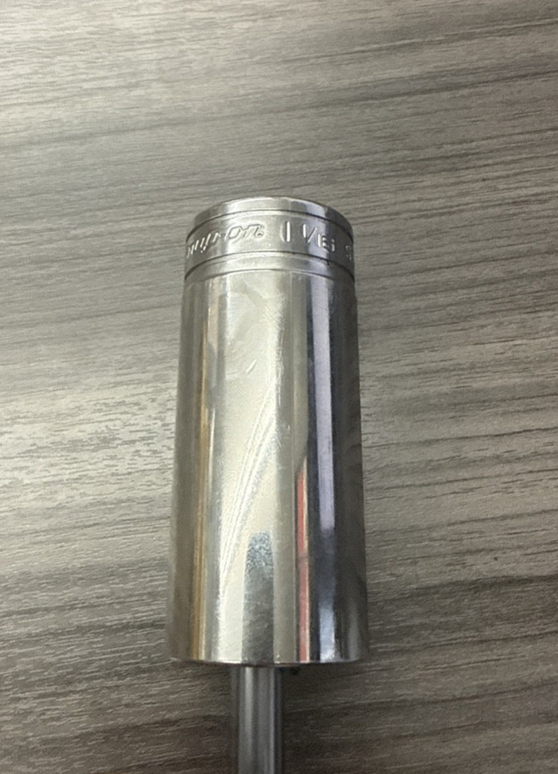 SNAP-ON 1/2 DRIVE 1-1/16 SAE SOCKET 12 POINT – TALL