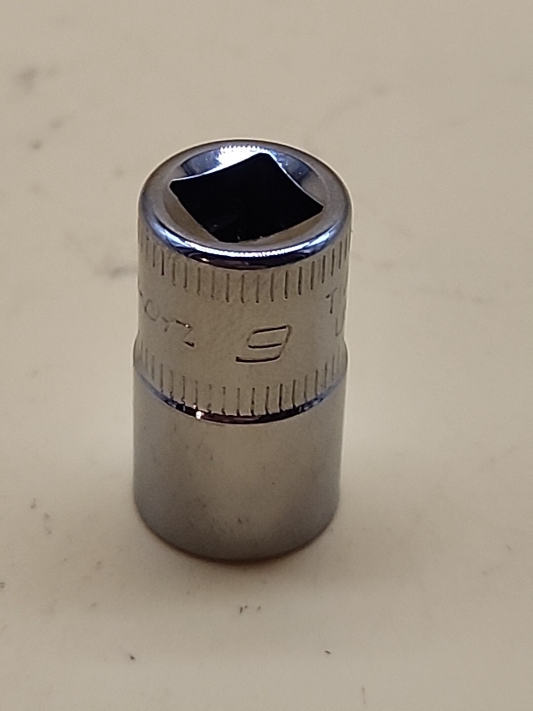 Snap-on Tools 9mm Metric Flank Drive Shallow Socket 6 Point 1/4″ Drive TMM9 USA