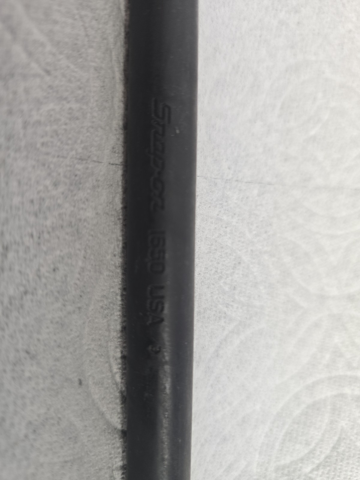 Snap-On Tools 1650 15.5″ Rolling Head Lady Foot Pry Bar Black USA READ, M0767