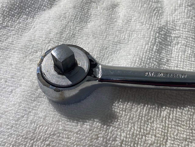 S K TOOLS MODEL 45170 RATCHET 3/8 DRIVE USA MADE 7.5 IN LENGHT FINE TOOTH